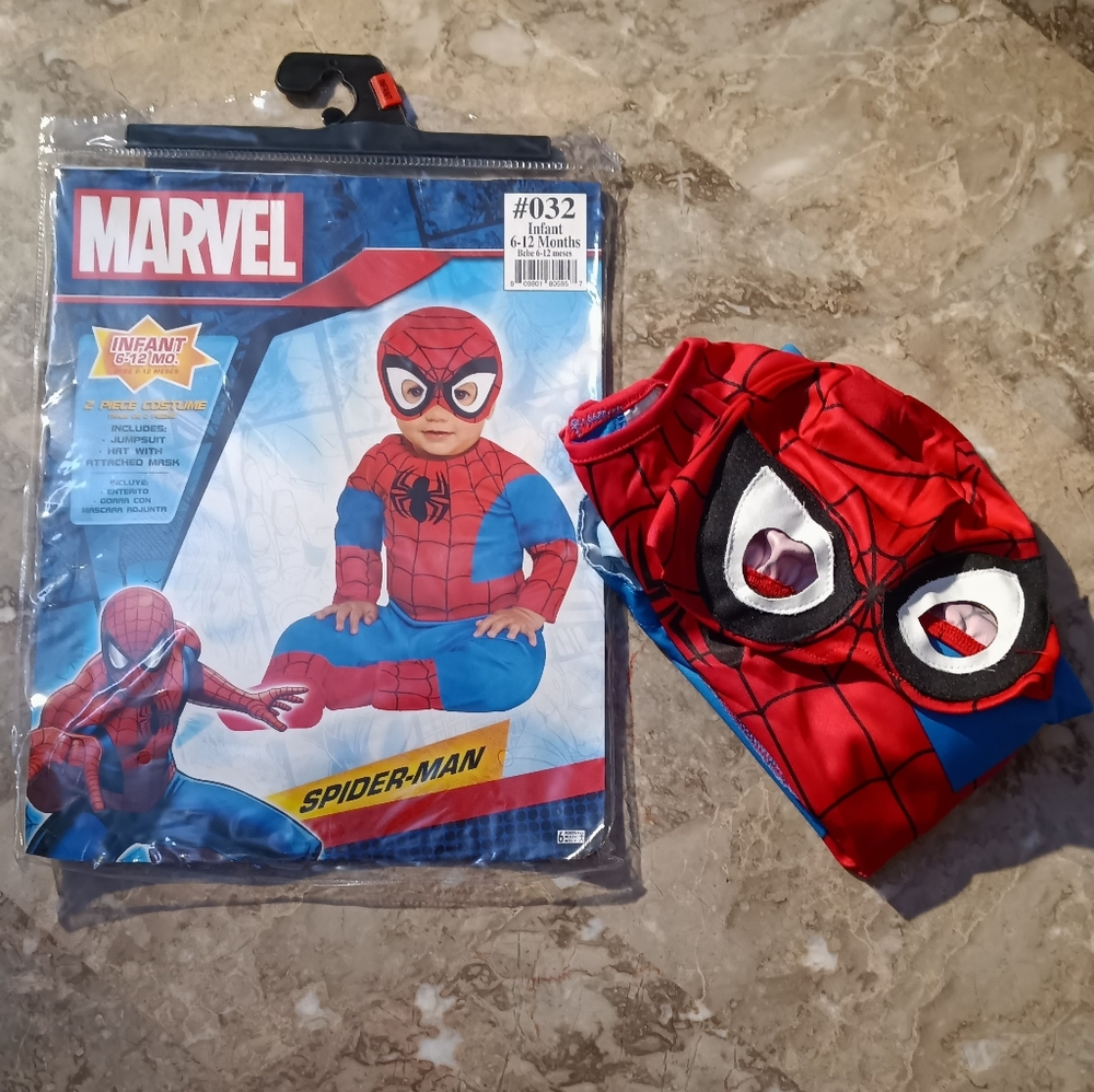 Spiderman infant 6-12 months.